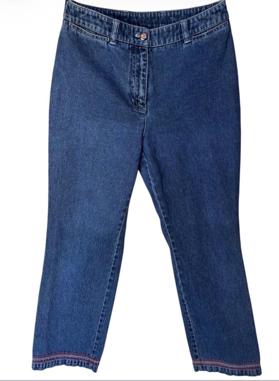 Lauren Jeans Co. Ralph Lauren Petite High Rise Straight Leg Jeans Size 6P